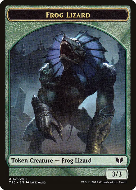 Frog Lizard [Commander 2015 Tokens]