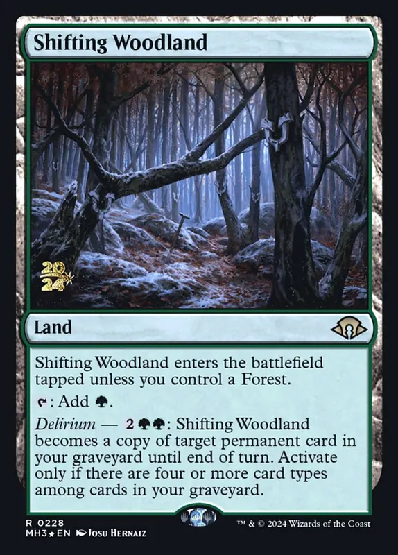 Shifting Woodland [Modern Horizons 3 Promos]