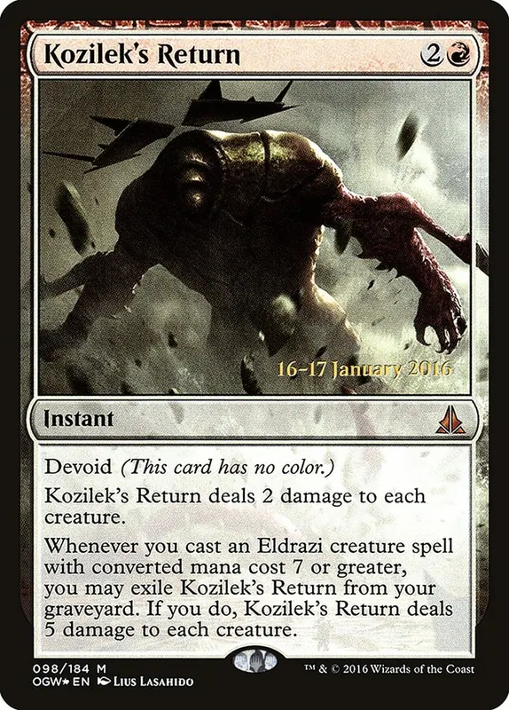 Kozilek's Return [Oath of the Gatewatch Promos]