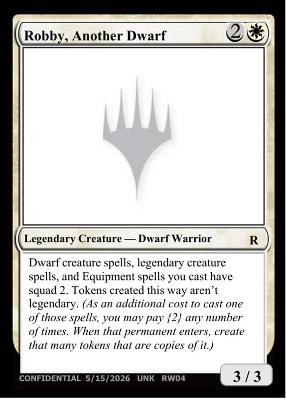 Robby, Another Dwarf [Unknown Event]