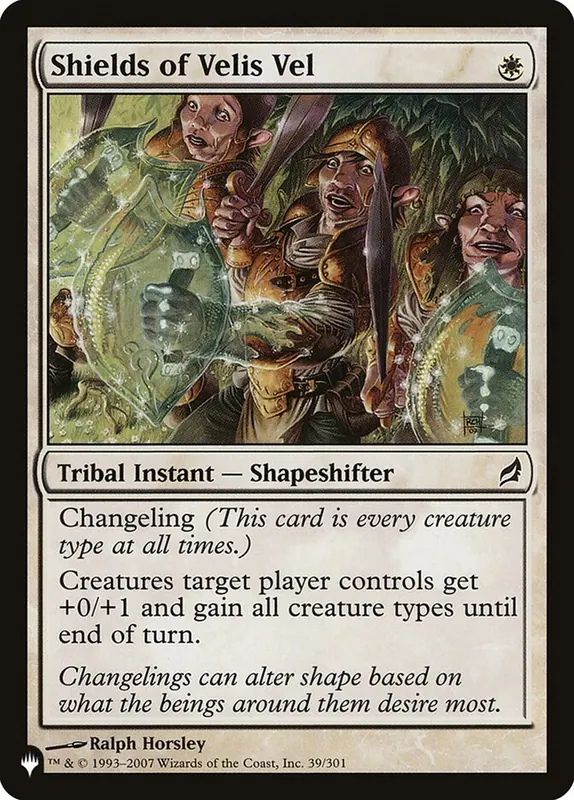 Shields of Velis Vel [The List]