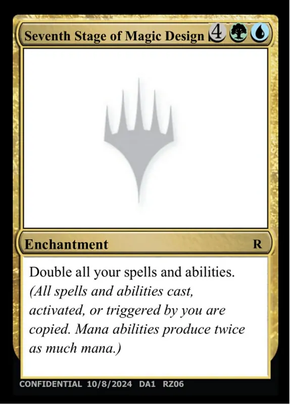 Seventh Stage of Magic Design [Unknown Event]