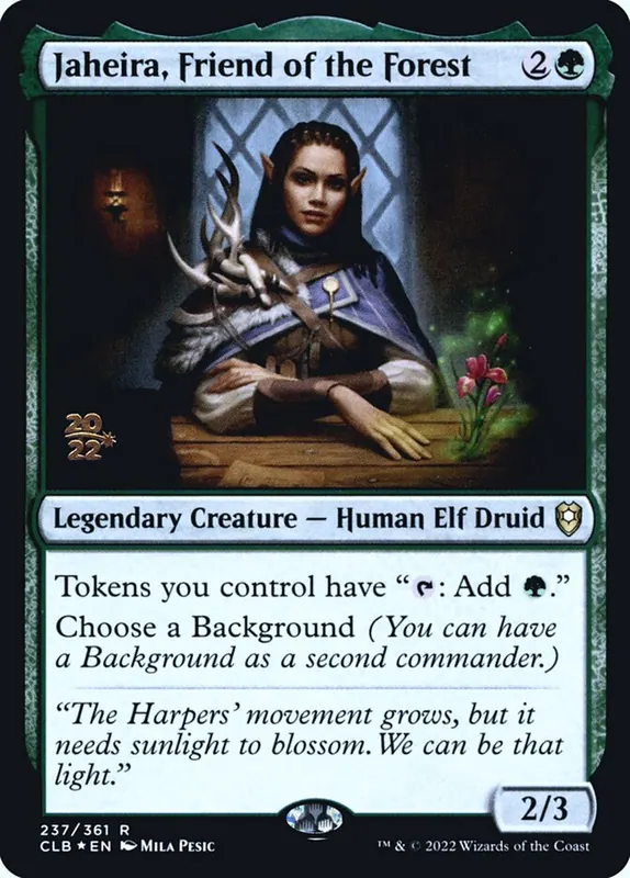Jaheira, Friend of the Forest [Battle for Baldur's Gate Promos]