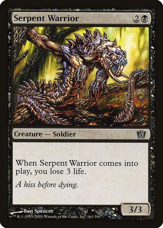 Serpent Warrior [Eighth Edition]