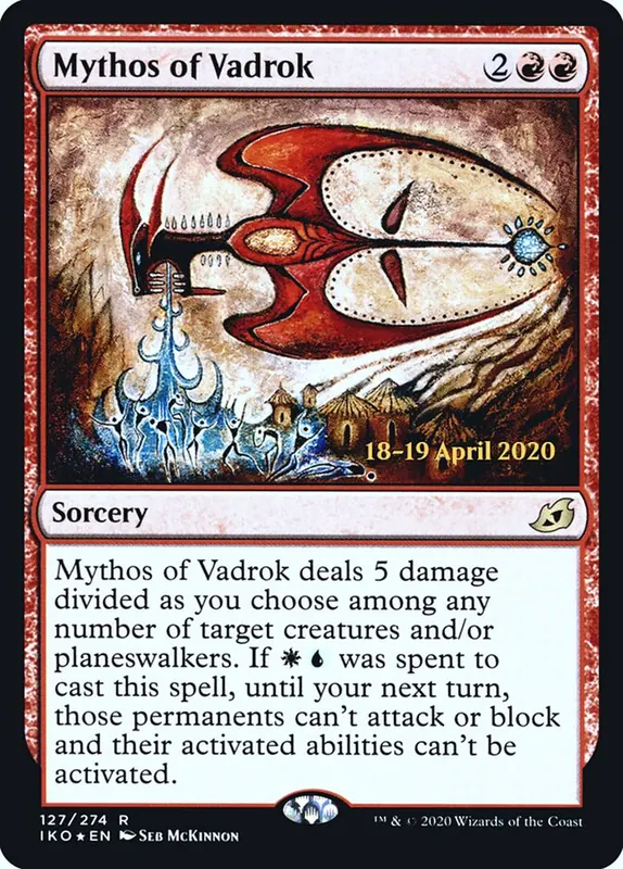 Mythos of Vadrok [Ikoria: Lair of Behemoths Promos]