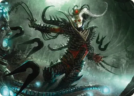 Vraan, Executioner Thane Art Card [Phyrexia: All Will Be One Art Series]