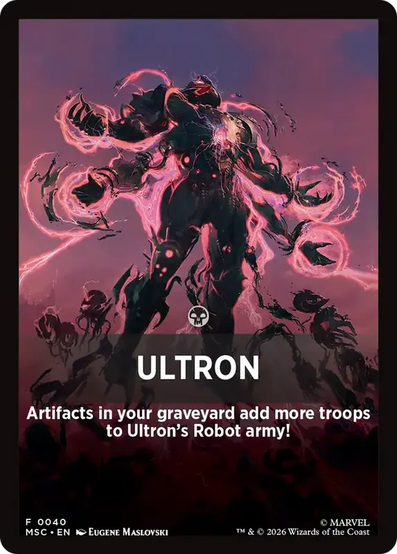 Ultron Theme Card [Marvel Super Heroes Commander]