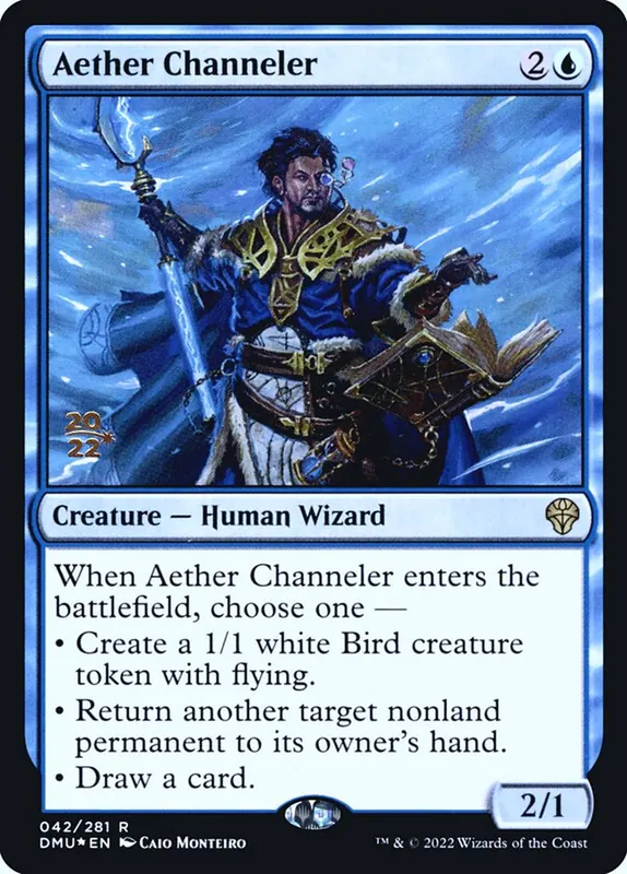 Aether Channeler [Dominaria United Promos]