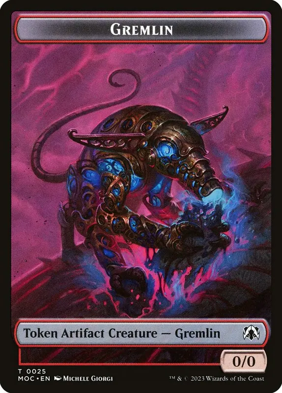 Gremlin [March of the Machine Commander Tokens]