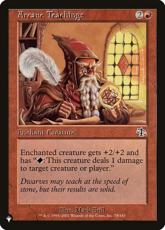 Arcane Teachings [The List]