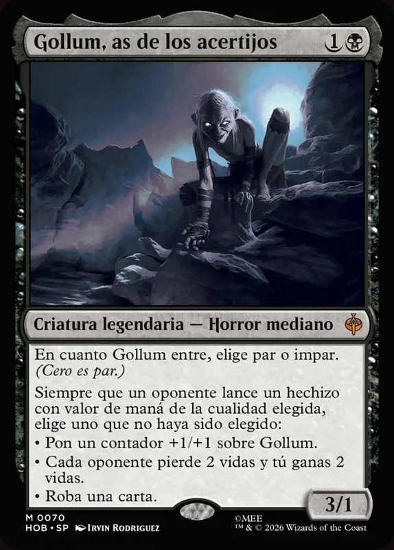 Gollum, Riddle Master [The Hobbit] - Español