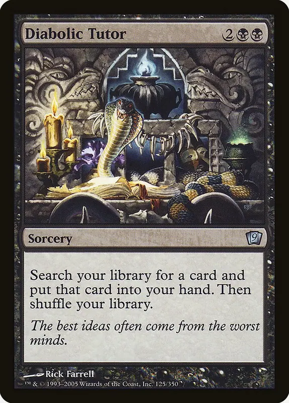 Diabolic Tutor [Ninth Edition]