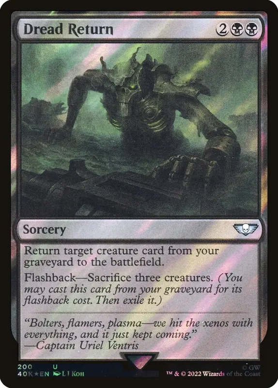Dread Return [Warhammer 40,000 Commander]