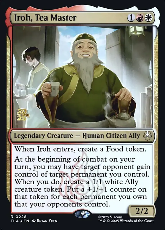 Iroh, Tea Master [Avatar: The Last Airbender Promos]