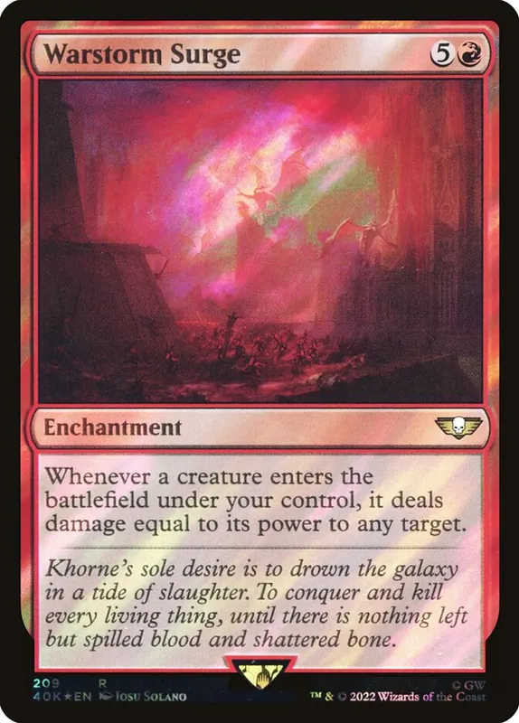 Warstorm Surge [Warhammer 40,000 Commander]