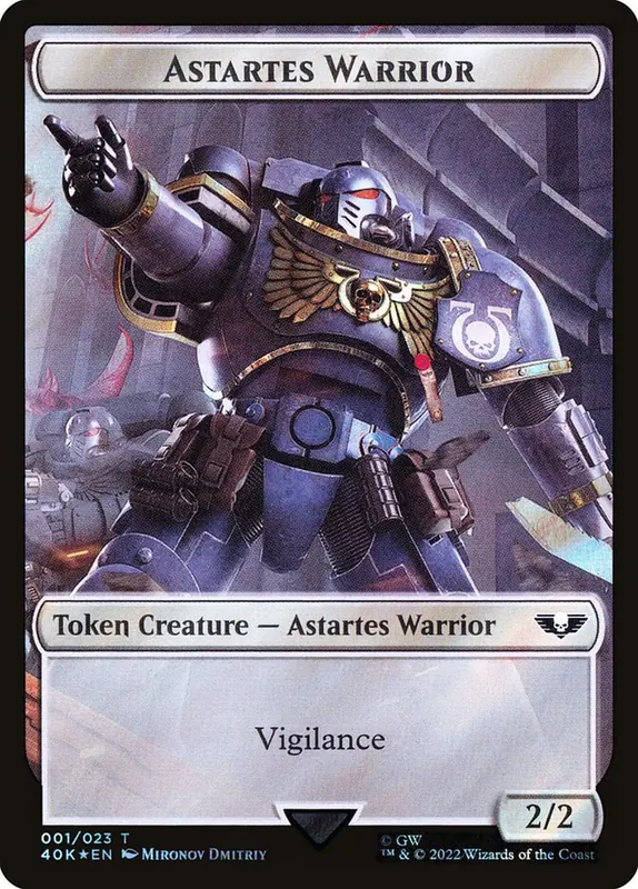 Astartes Warrior [Warhammer 40,000 Tokens]