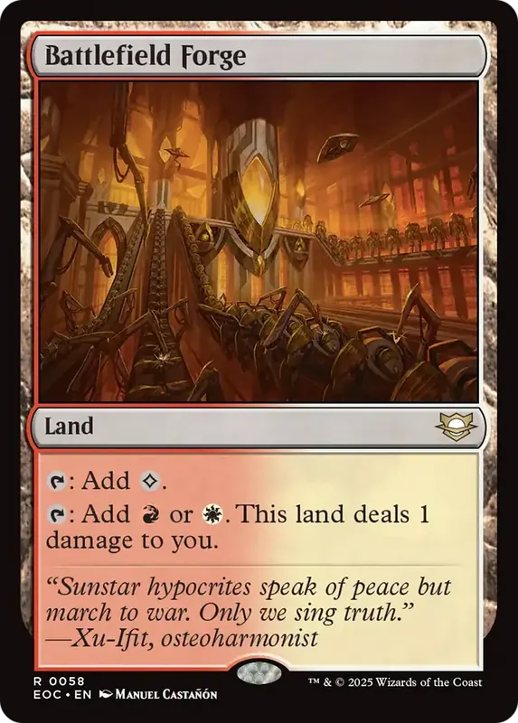 Battlefield Forge [Edge of Eternities Commander]