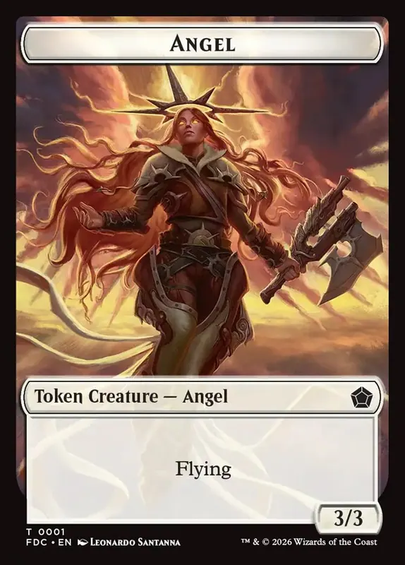 Angel [Foundations Commander Tokens]