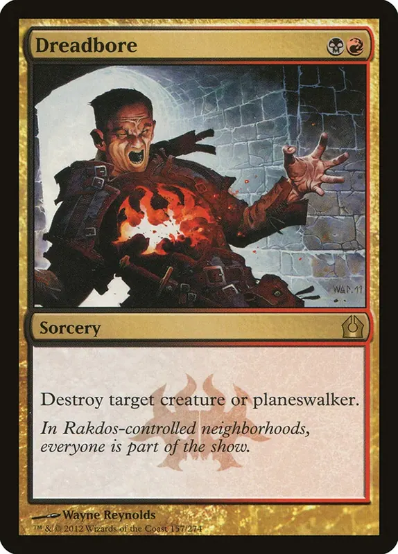 Dreadbore - Español [Return to Ravnica]