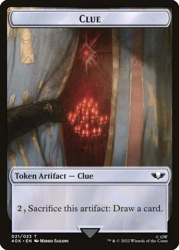 Clue [Warhammer 40,000 Tokens]