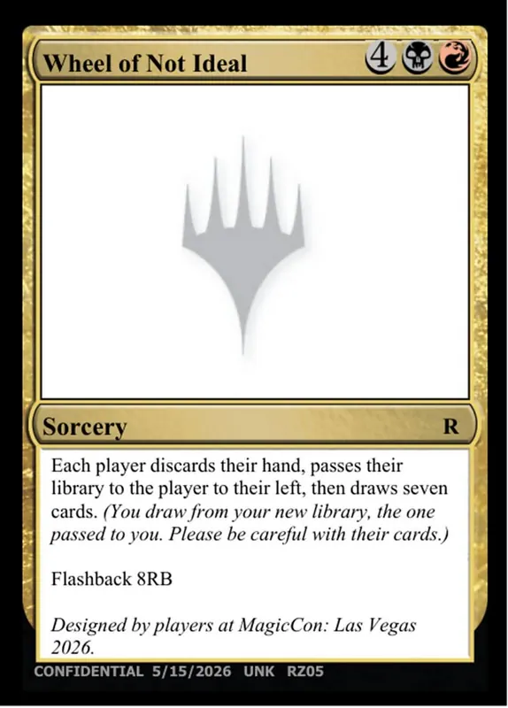 Wheel of Not Ideal [Unknown Event]