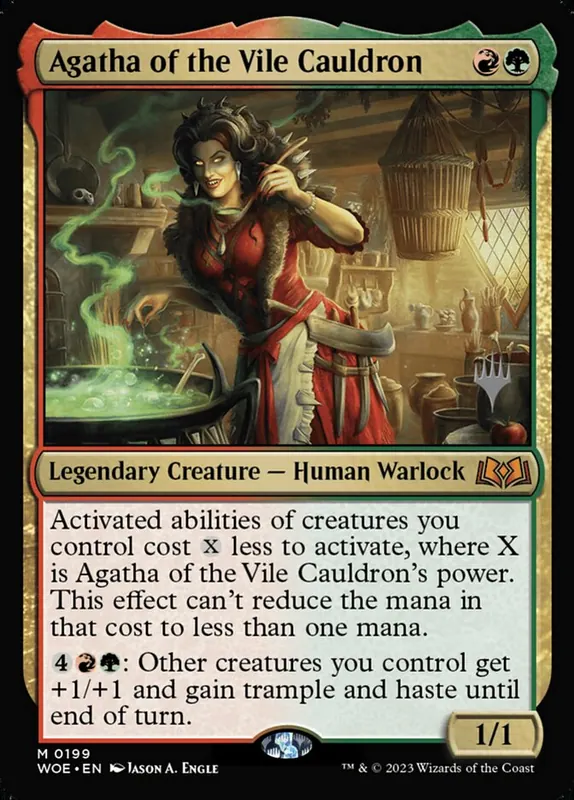 Agatha of the Vile Cauldron [Wilds of Eldraine Promos]