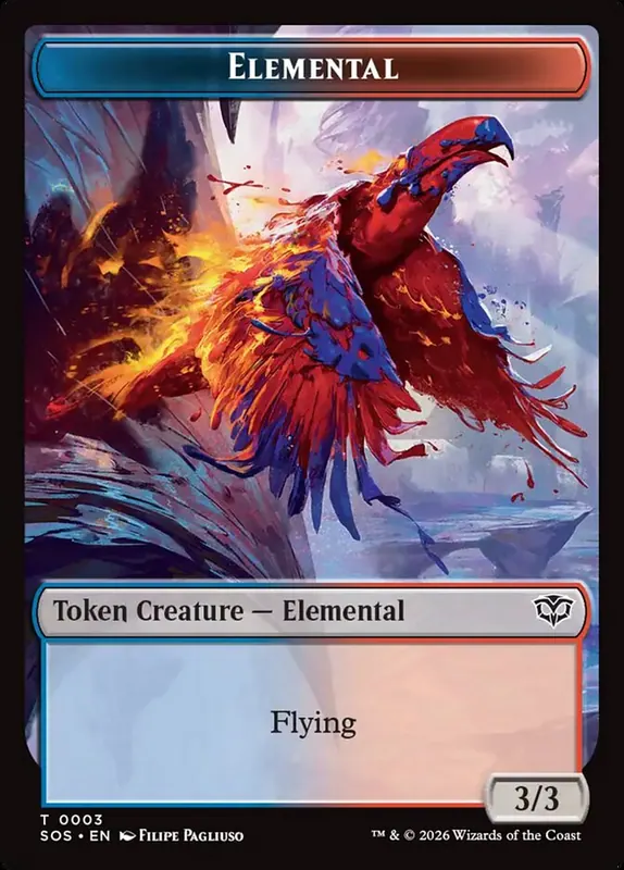 Elemental [Secrets of Strixhaven Tokens]