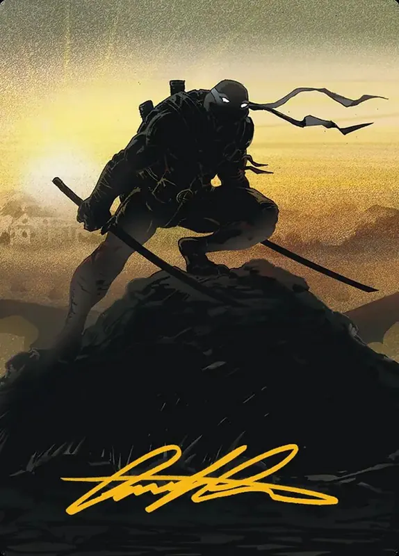 Leonardo, Sewer Samurai // Leonardo, Sewer Samurai [Teenage Mutant Ninja Turtles Art Series]
