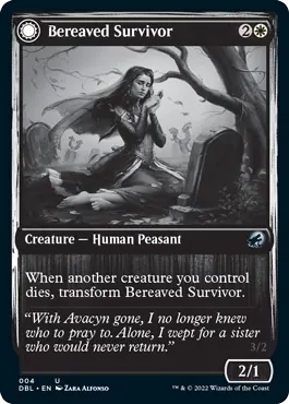 Bereaved Survivor // Dauntless Avenger [Innistrad: Double Feature]