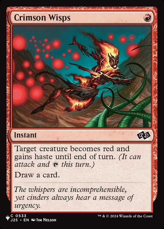 Crimson Wisps [The List]