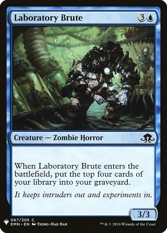 Laboratory Brute [The List]