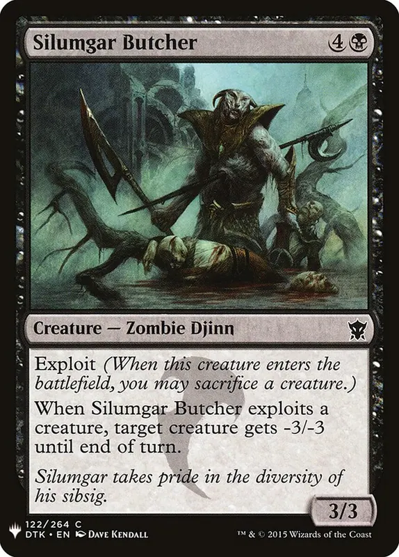 Silumgar Butcher [The List]