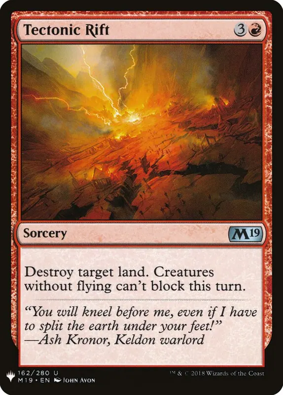 Tectonic Rift [The List]