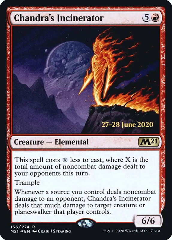 Chandra's Incinerator [Core Set 2021 Promos]