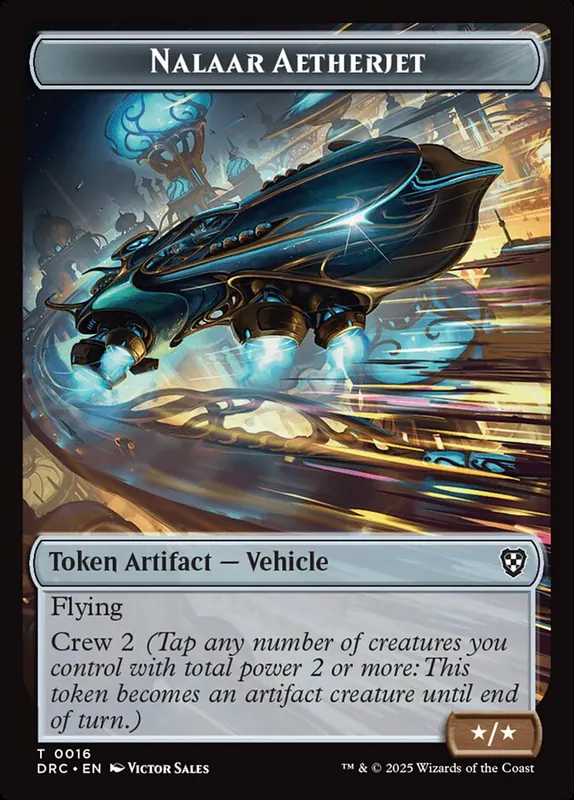 Nalaar Aetherjet [Aetherdrift Commander Tokens]