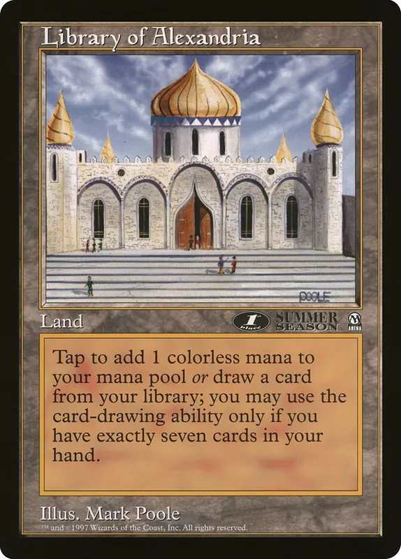 Library of Alexandria [Oversized League Prizes]