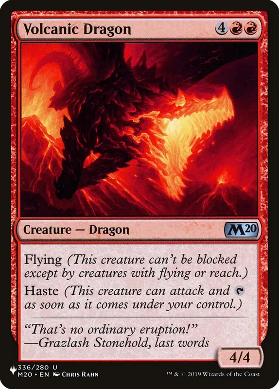 Volcanic Dragon [The List]