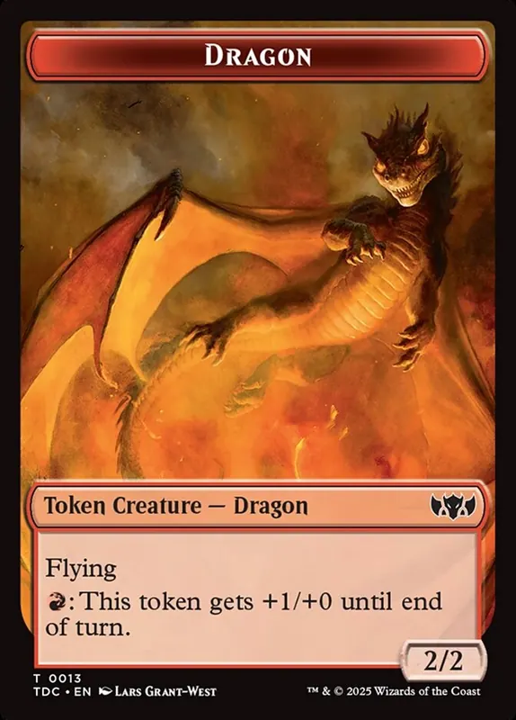 Dragon [Tarkir: Dragonstorm Commander Tokens]