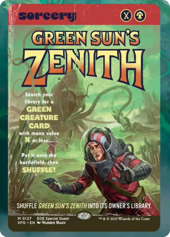 Green Sun's Zenith (Showcase) [Edge of Eternities Special Guests]