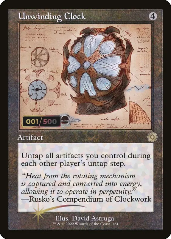 Unwinding Clock [The Brothers' War Retro Artifacts]