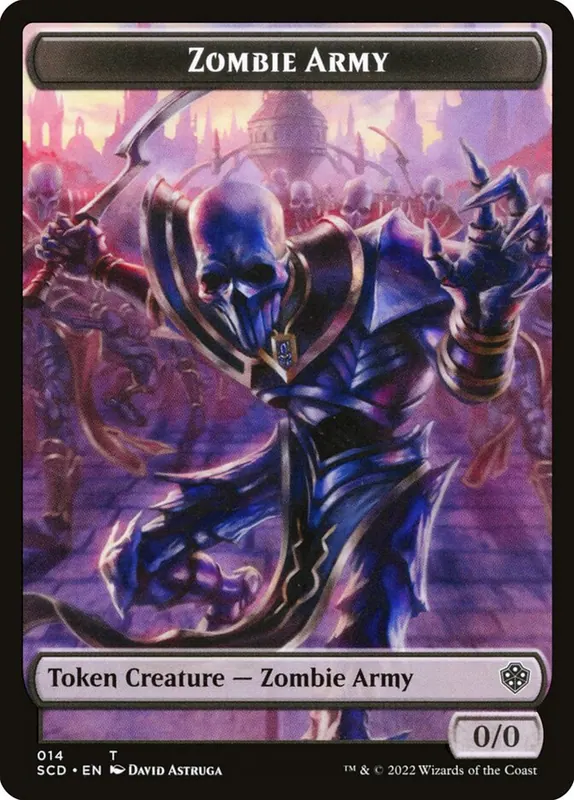 Zombie Army [Starter Commander Deck Tokens]