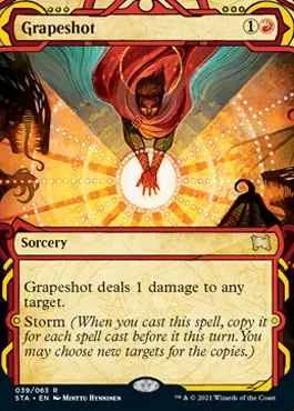 Grapeshot (Foil Etched) [Strixhaven: Mystical Archive]