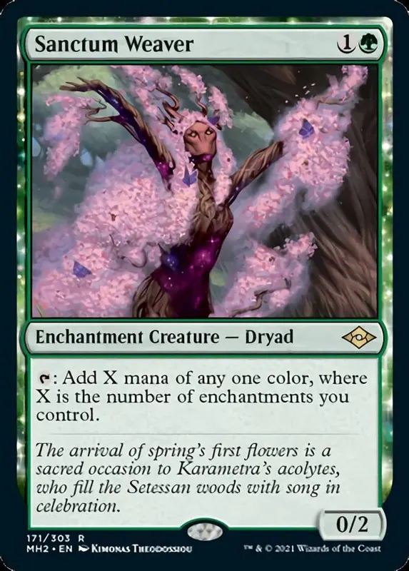 Sanctum Weaver [Modern Horizons 2] - Español