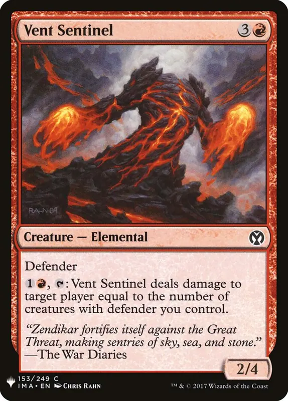 Vent Sentinel [The List]