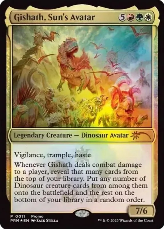 Gishath, Sun's Avatar [Media and Collaboration Promos]