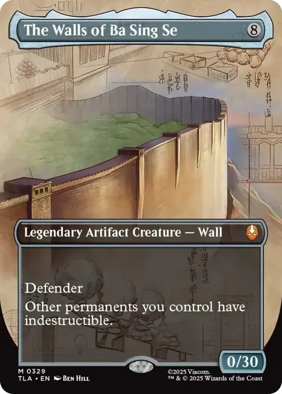 The Walls of Ba Sing Se (Borderless) [Avatar: The Last Airbender] - Español