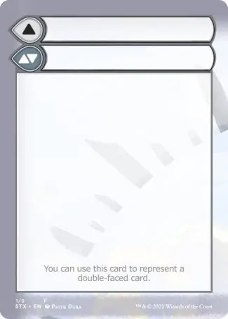 Helper Card (1/9) [Strixhaven: School of Mages Tokens]