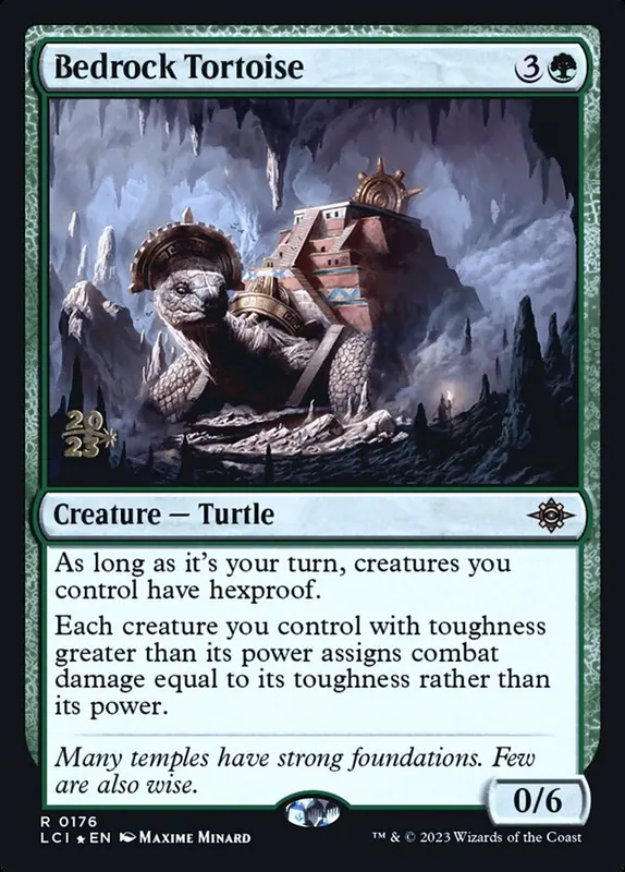 Bedrock Tortoise [The Lost Caverns of Ixalan Promos]