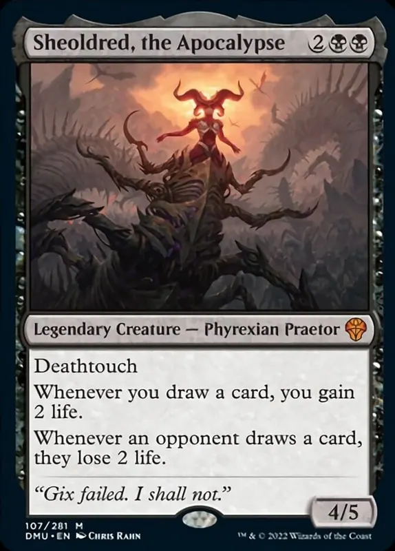 Sheoldred, the Apocalypse [Dominaria United] - Español