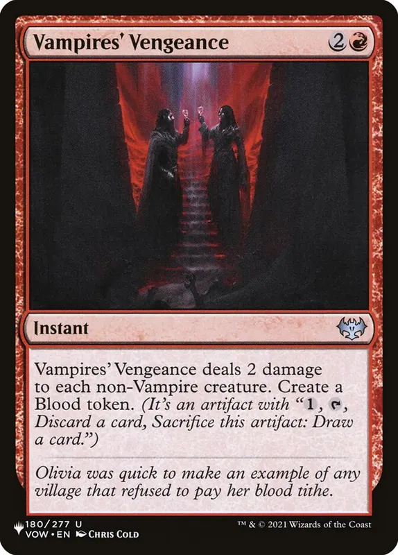 Vampires' Vengeance [The List]